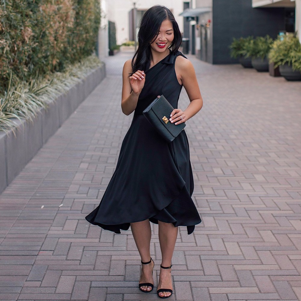 Gal Meets Glam | Octavia Crepe Dress